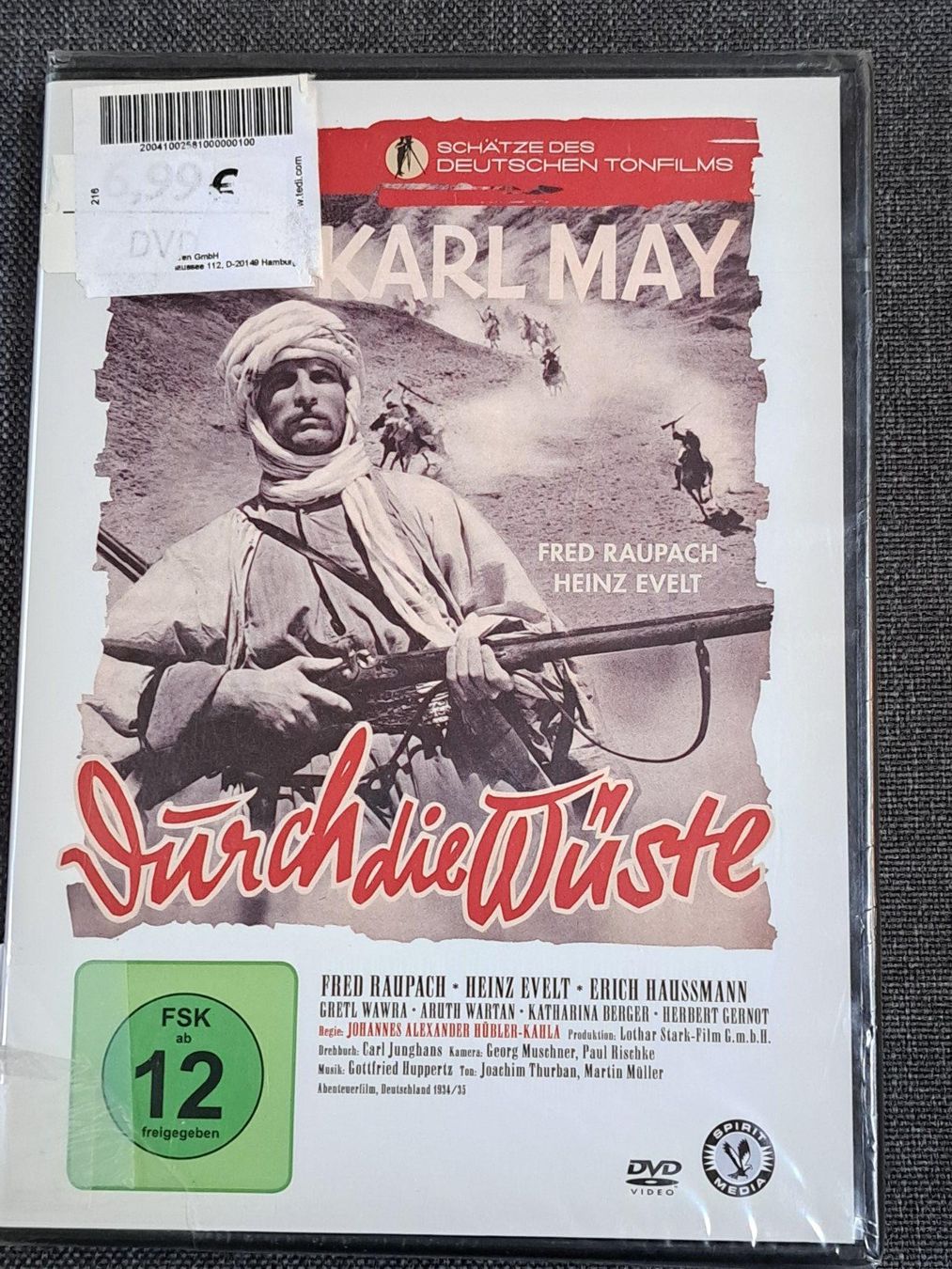 Alle DVDs: DVD  Karl May  Durch die Wüste, neu verpackt – Neu und originalverpackt aus Unterseen von Kanica