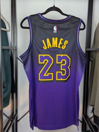 Maillot Lakers LeBron James City Edition Lake Show Taille S