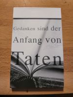 Räder Paper & Poetry Notizblock „Gedanken sind der Anfang…“