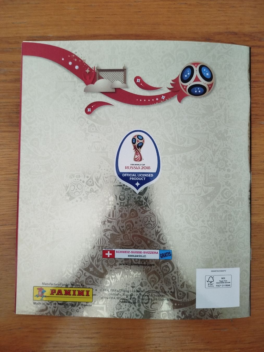 Panini Carte collezionabili: Panini WM18 Leeralbum+loses Sticker Set+Update – Nuovo (secondo la descrizione) da Wettingen venduto da mirna04 3