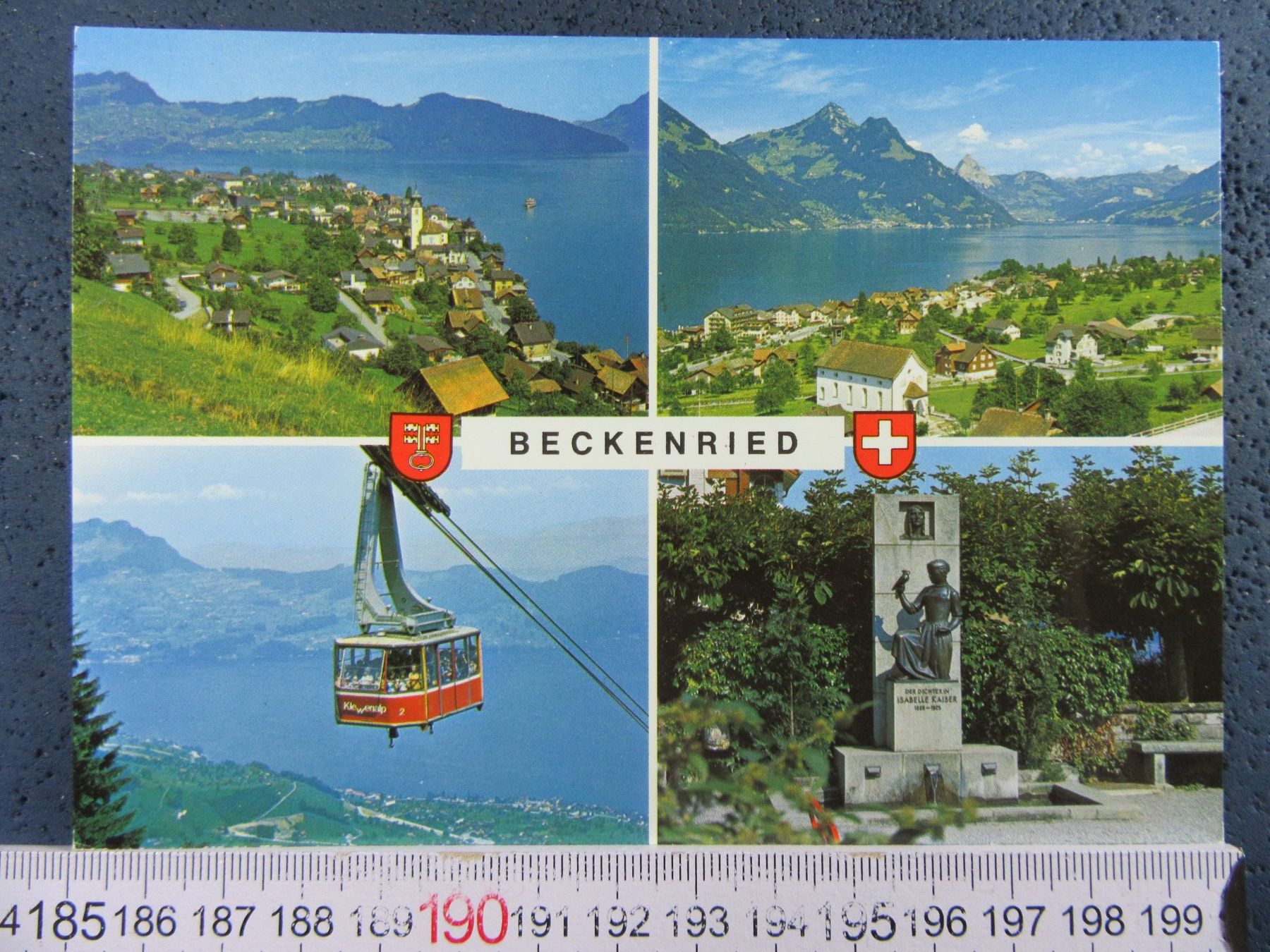 Cartoline postali: BECKENRIED AK ONW – Usato da Ettingen venduto da Hausi4711