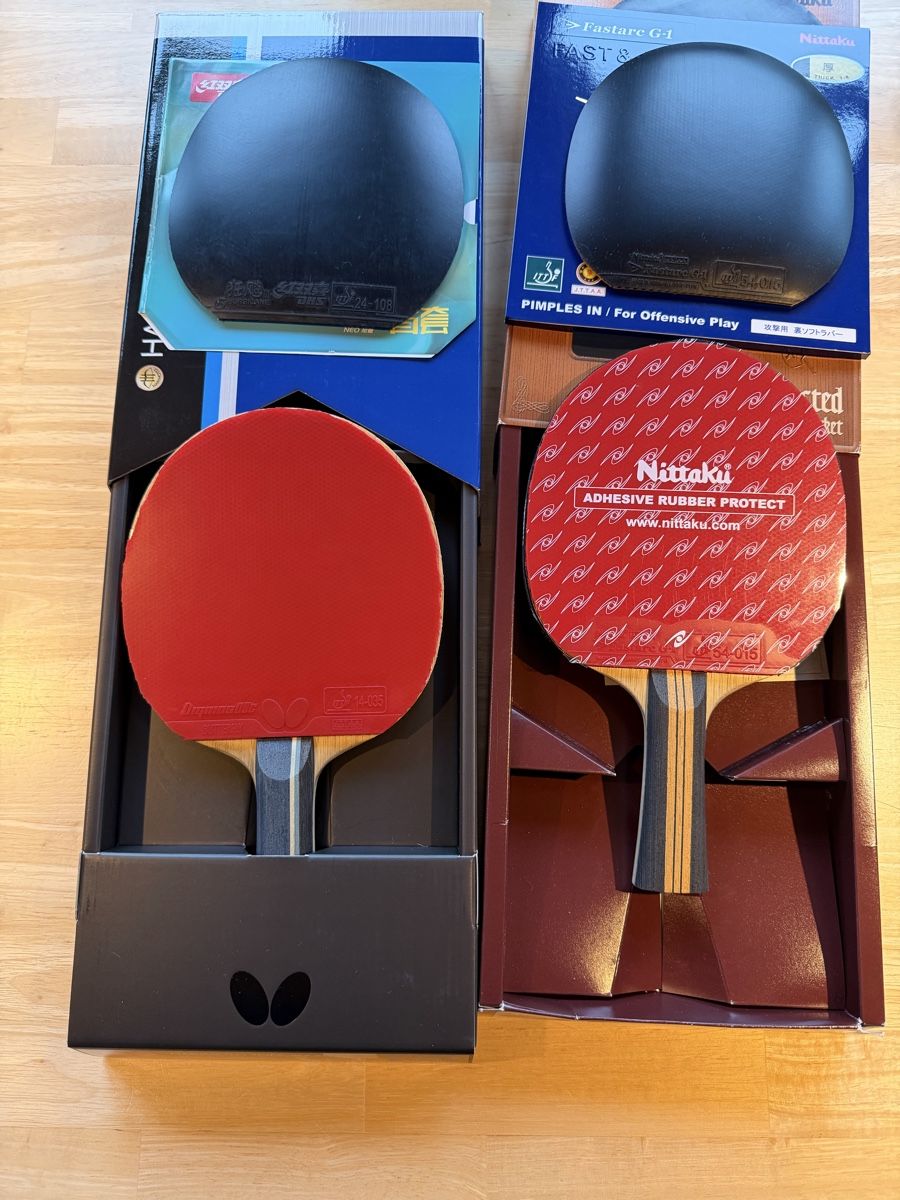 Schläger: Lot tennis de table compétition  – Gebraucht aus Laufenburg von Zimzim67 3