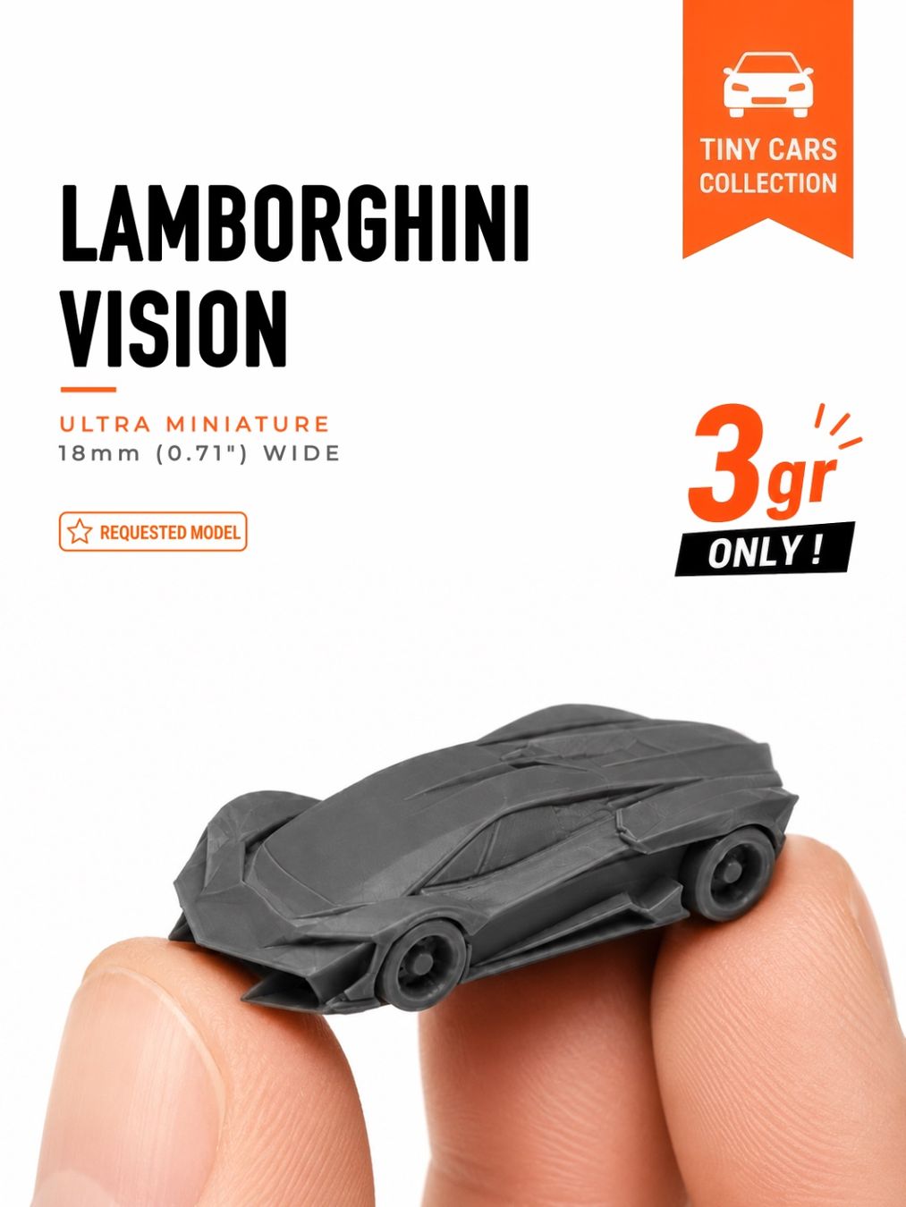 Modellini d'auto: Miniatur-Lamborghini Vision – Usato da Emmenbrücke venduto da anisla