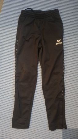 Erima Trainingshose schwarz Grösse 128 Kinder , gebraucht
