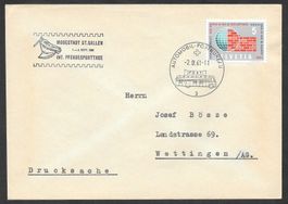 Sonderbrief A. 882 Intern. Pferdesporttage St. Gallen 1961