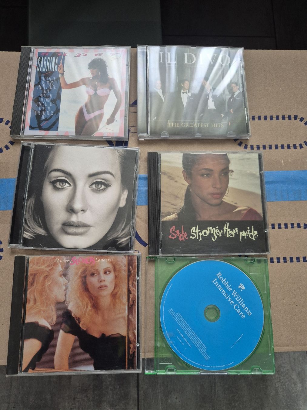 CD: robbis .w.und il divo etc. 6 cd – Usato da kloten venduto da eismeister33