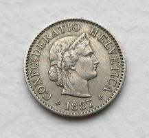 1887 5 Rappen -vz