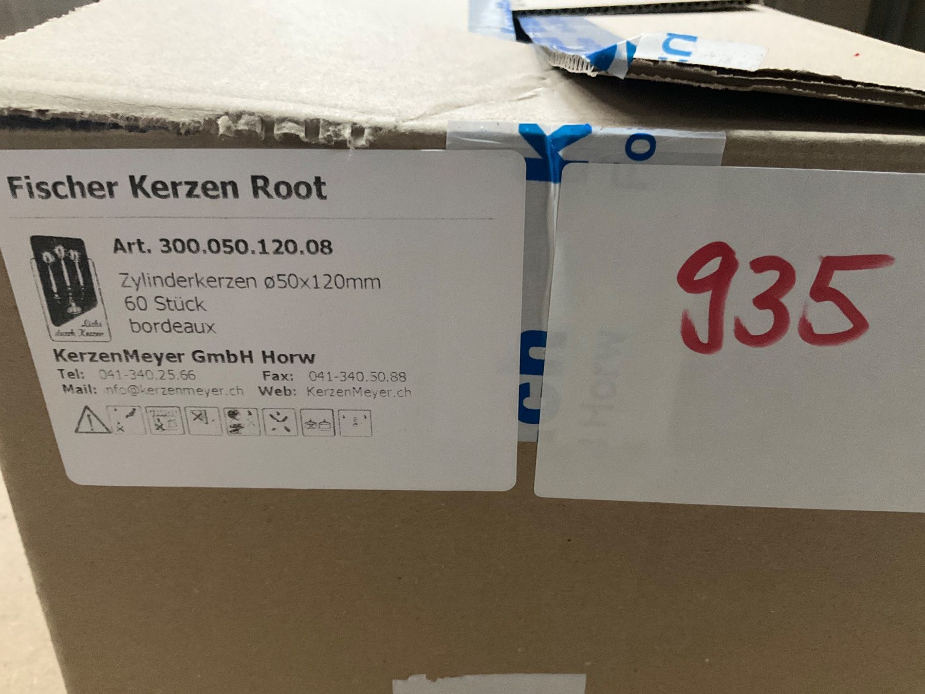 Kerzen: 935 Posten Übertauchkerzen aus Liquidation – Neu (gemäss Beschreibung) aus Derendingen von Meisterstuecke 4