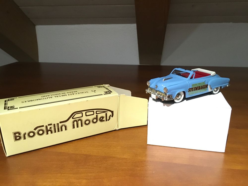 BROOKLIN BRK17X STUDEBAKER Commander Convertible Pace Car 1952 143