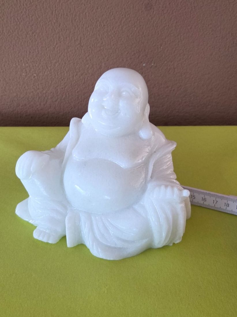 Sculture & Statue: Buddha aus weissem Marmor – Nuovo (secondo la descrizione) da Roggliswil venduto da Mabelco 4