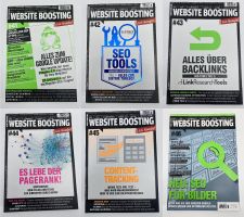 6x Website Boosting Jahrgang 2017 - Heftnummer 41 - 46