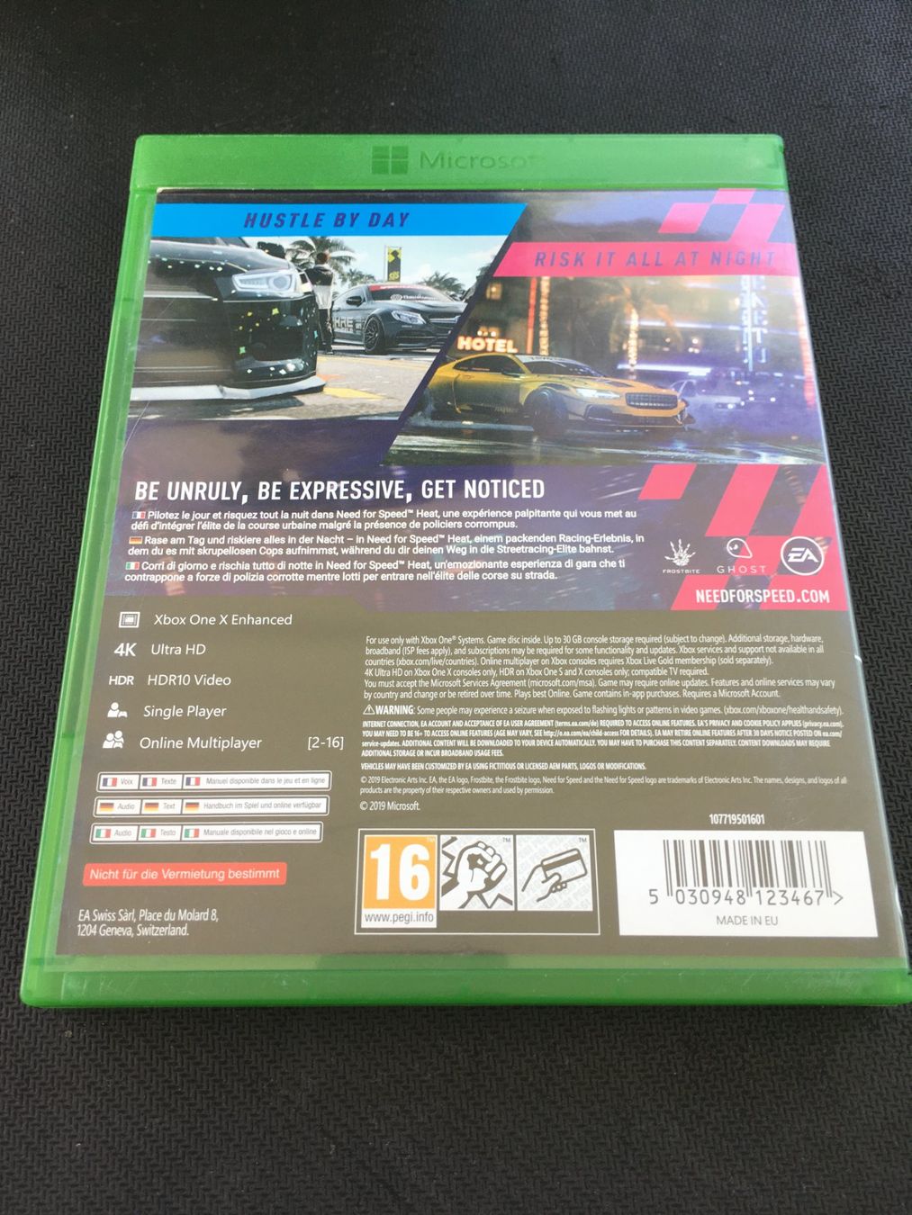 Microsoft Jeux: NFS Heat - Xbox One Game – D'occasion à St.Gallen par Punktchen01 1