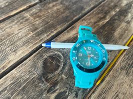 Armbanduhr Ice Watch türkis Silikon gebraucht