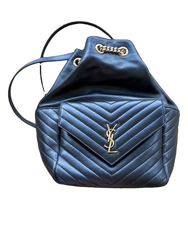 Saint Laurent Zaini: Yves Saint Laurent Rucksack – Nuovo (secondo la descrizione) da Dulliken venduto da jane_vonrohr