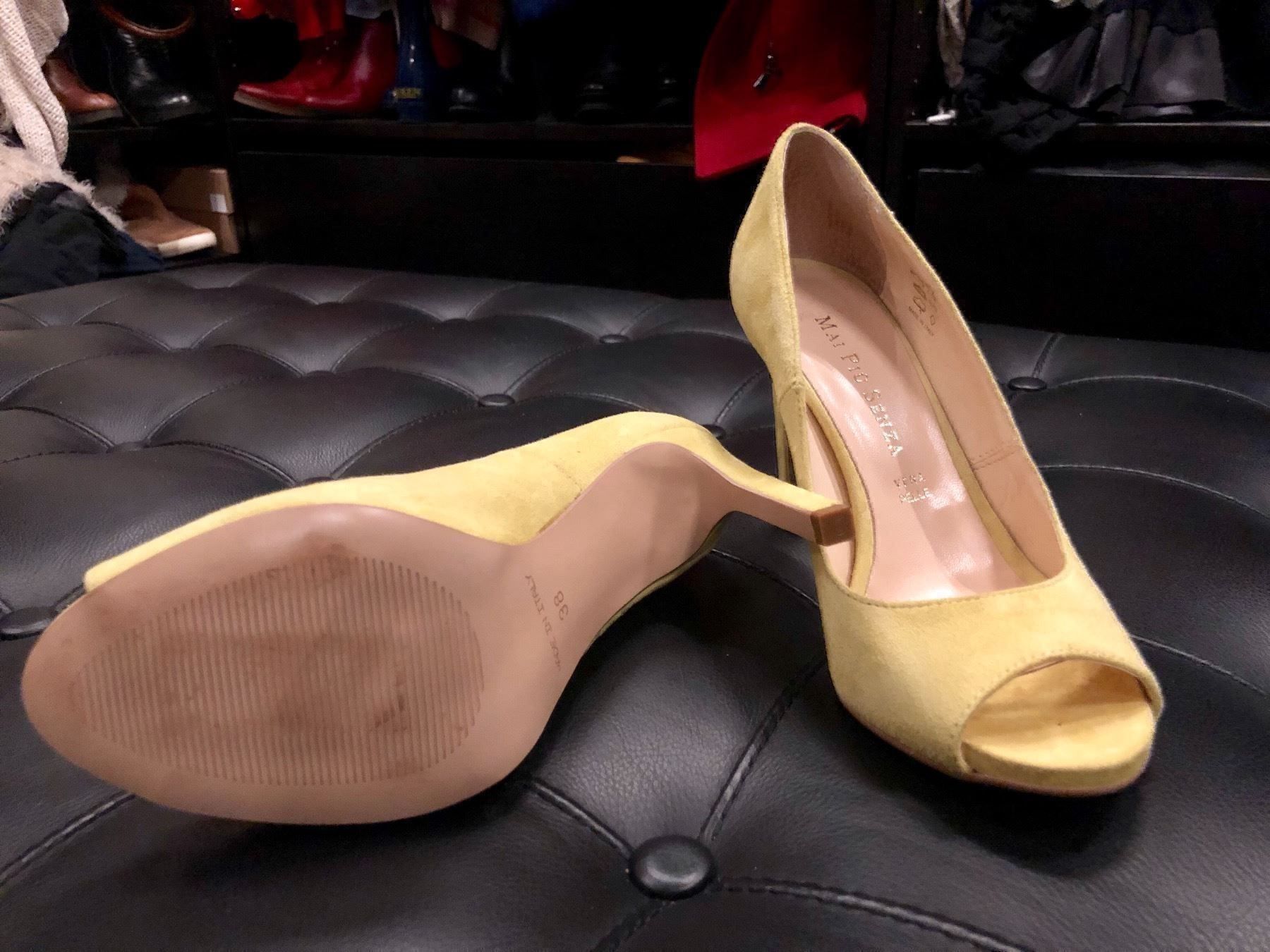 Scarpe da donna: neongrüne Pumps 38 – Nuovo e nell'imballaggio originale da Pfaffhausen venduto da Klaras_second_hand 1