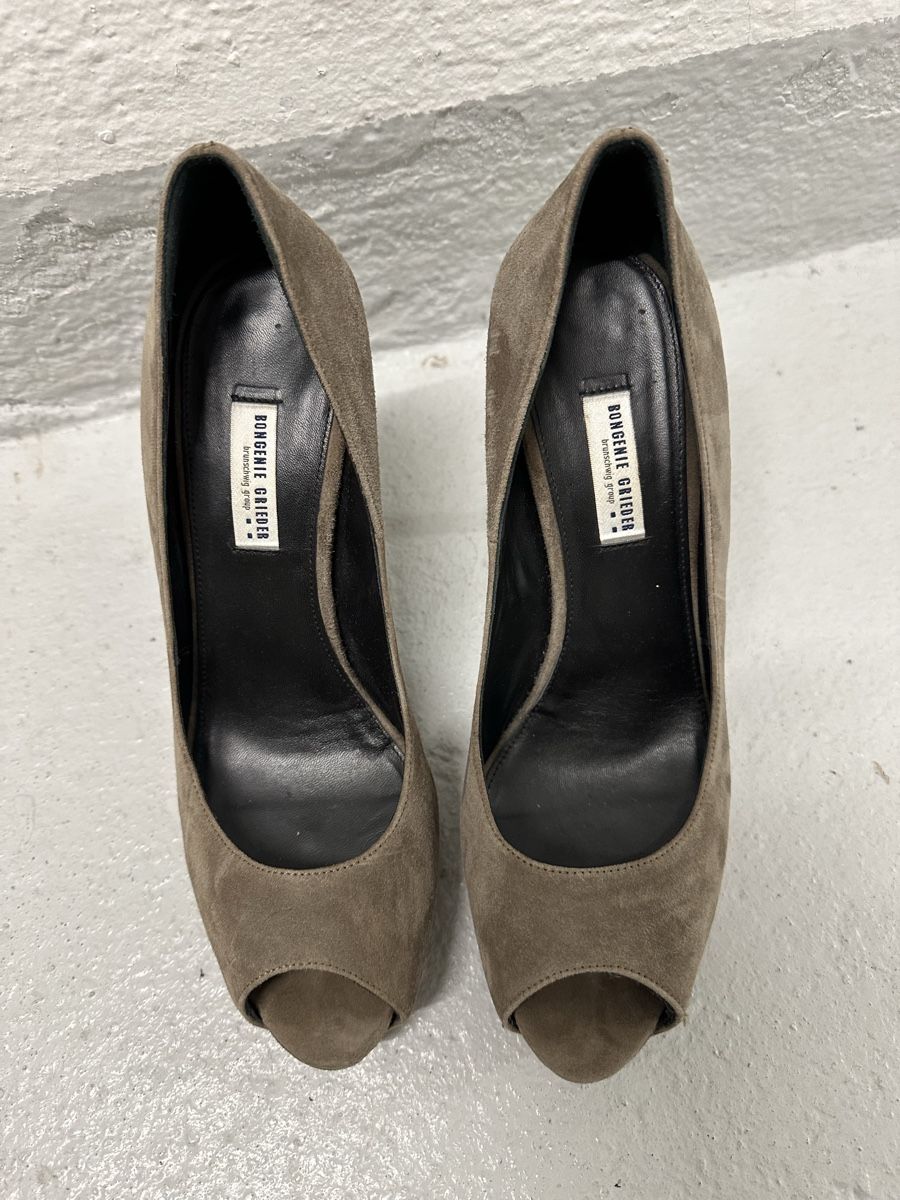 Bongénie Grieder Scarpe da donna: Peeptoe Pumps Gr.41 – Usato da Uster venduto da staernli4 1