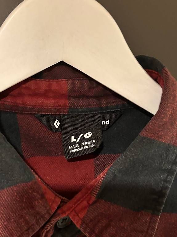 Camicie: Black Diamond Hemd, Herren Grösse L – Usato da Luzern venduto da Aurelius7 2