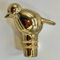 Bouchon bouteille UMBRA oiseau en bronze doré
