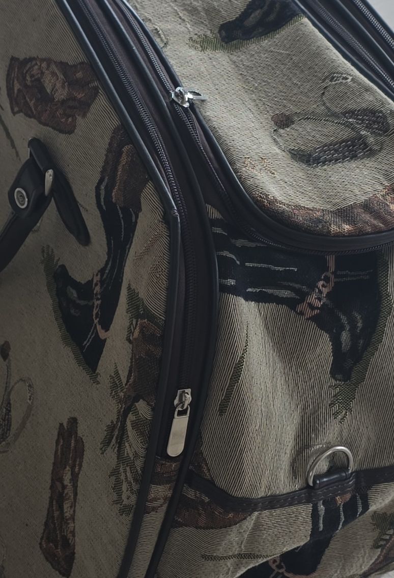 Borse: Reisetasche/Weekender mit Pferdemotiv – Usato da Diegten venduto da Eube