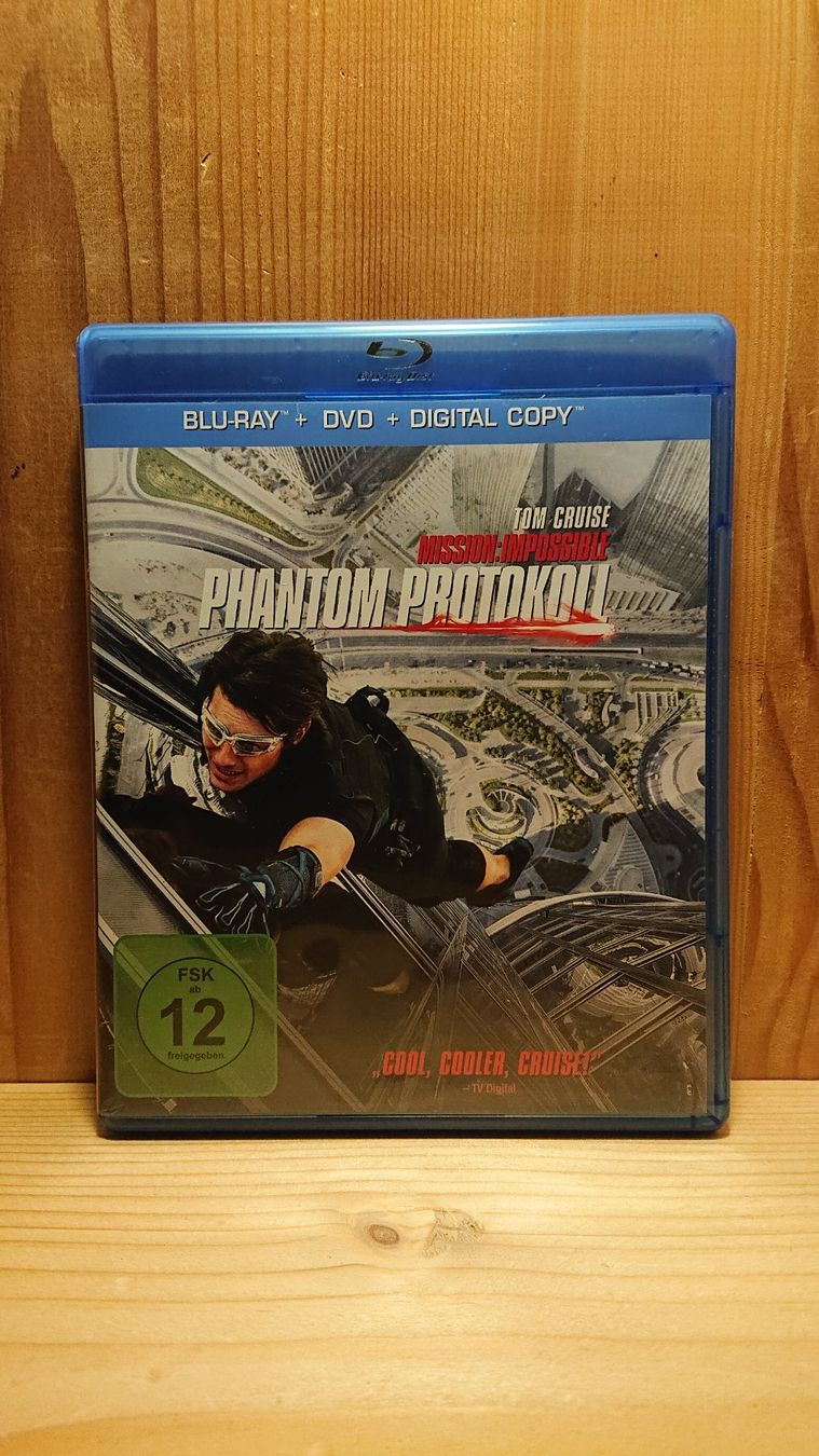 Tutti i DVDs: MISSION: IMPOSSIBLE Phantom Protokoll Blu-Ray – Usato da Wilderswil venduto da Exebub