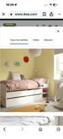 Lit 1 personne IKEA blanc