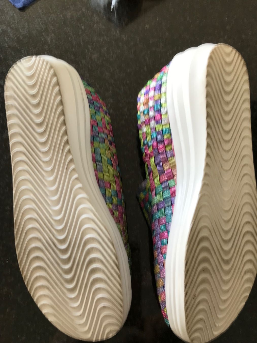 Scarpe da donna: Bunte Sommer-Flechtschuhe Grösse 36 – Usato da Rafz venduto da findelmundo68 5