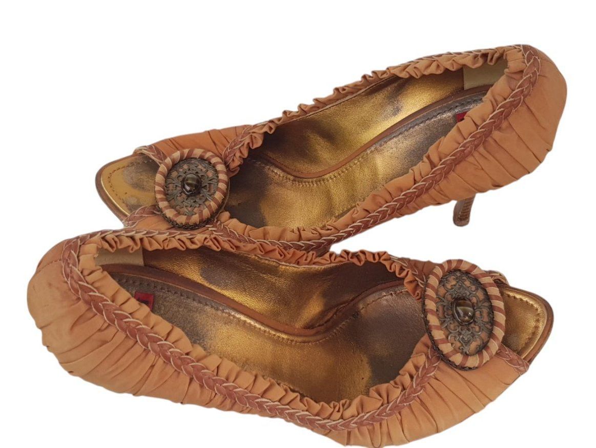 Scarpe da donna: Pumps Peeptoe Leder – Usato da Mörschwil venduto da wunderkiste44 3