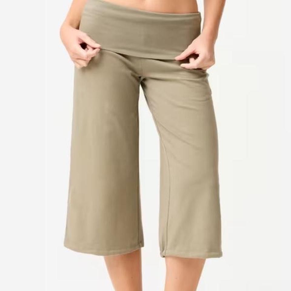 Leggings: Capri Yogahose Khaki S – Usato da Spiegel b. Bern venduto da pre1ovedthreads