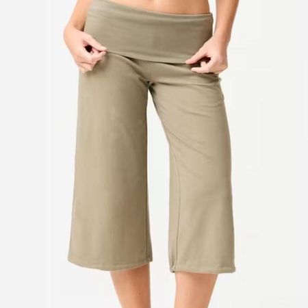 Capri Yogahose Khaki S