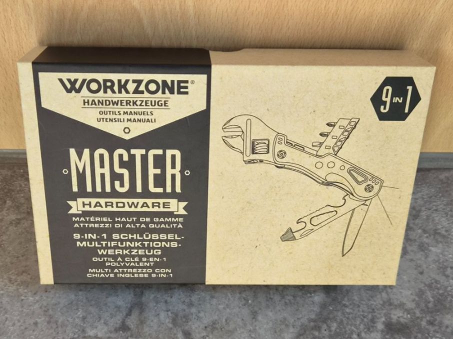 Alle Werkzeuge: Workzone 9 in 1 Multifunktions-Werkzeug – Neu und originalverpackt aus Kreuzlingen von LeslieBar 1