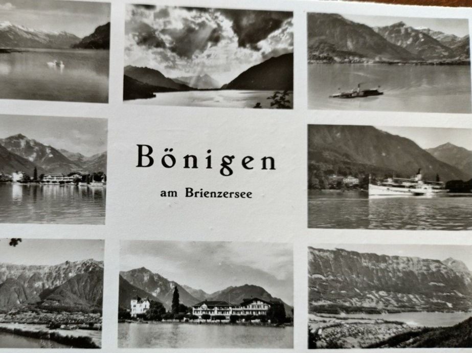 Cartoline postali: Ansichtskarte Bönigen am Brienzersee 1955 – Usato da Wildhaus venduto da Hukwildhaus 4