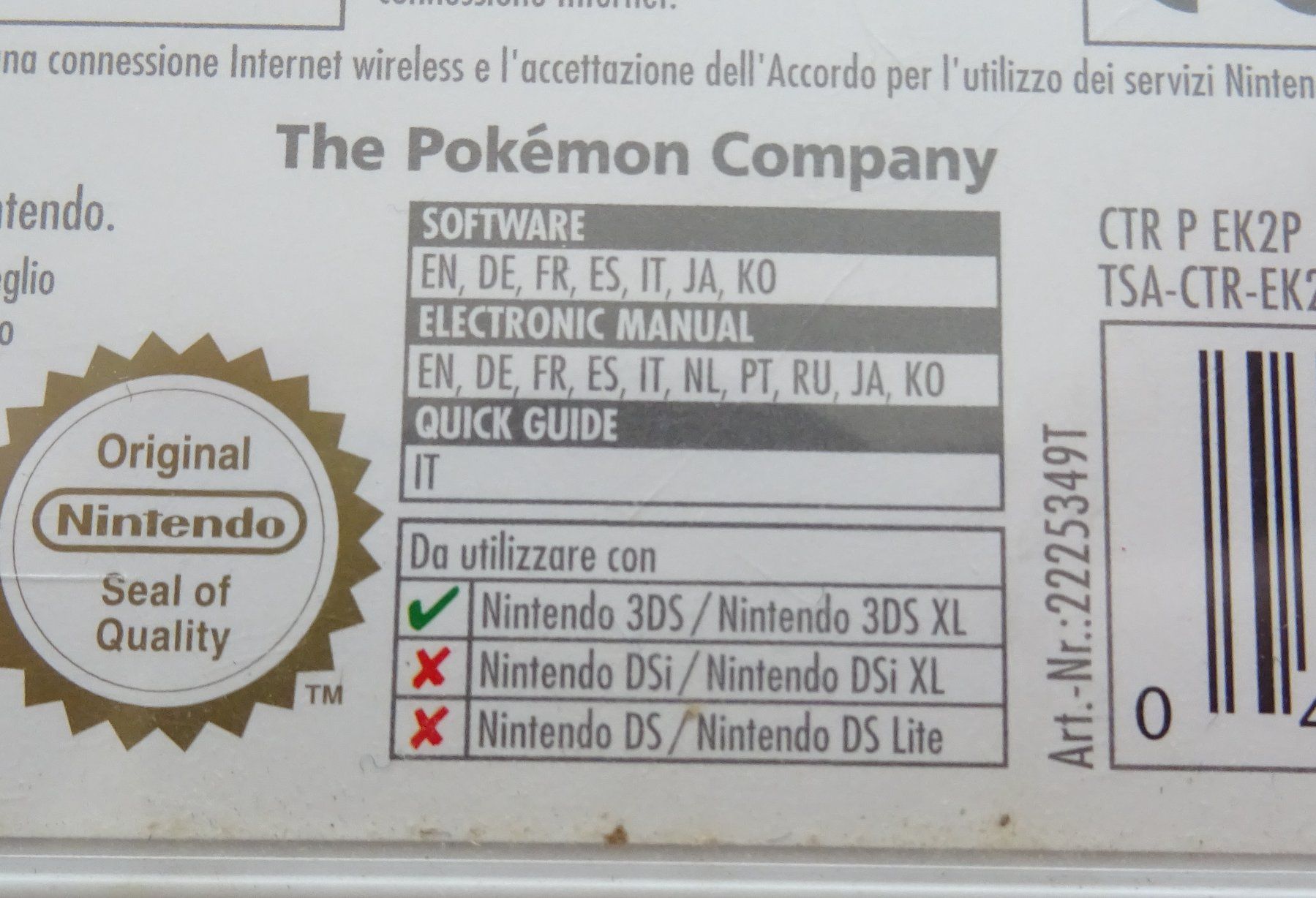 Pokémon Giochi: Nintendo 3DS - POKEMON Y – Usato da La Sarraz venduto da classicworldcoins 2