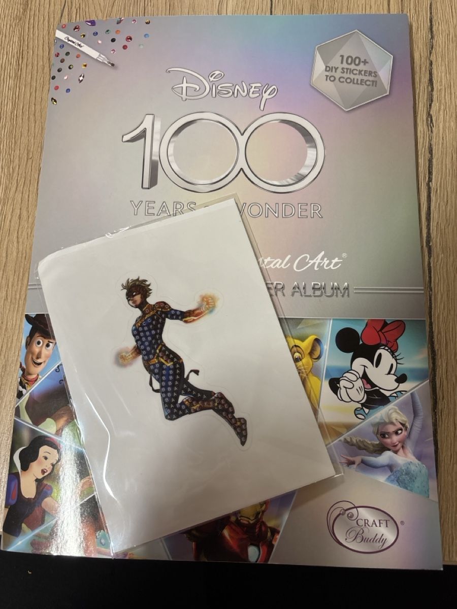 Aufkleber: Sticker crystal Art Disney  – Neu und originalverpackt aus Vuippens von Tryce1802