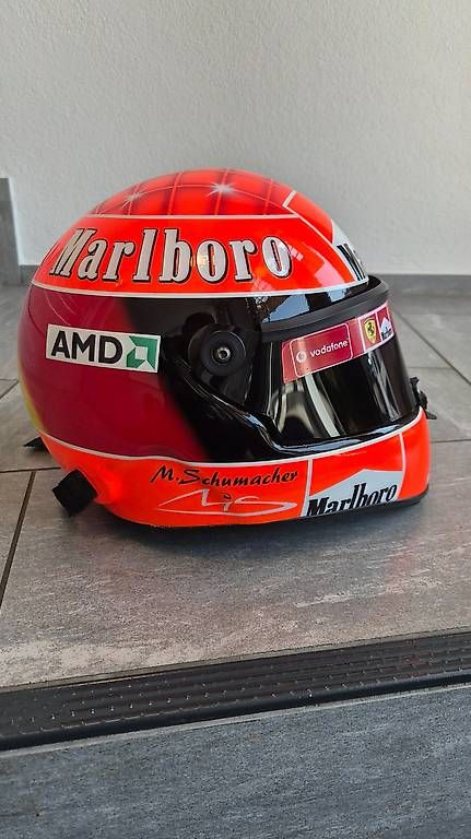 Caschi & visiere: Michael Schumacher Helm – Usato da Utzenstorf venduto da mbo_y2g7 3