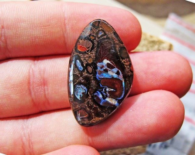 Pietre preziose: Australischer Boulder Opal 50.35Cts. – Nuovo (secondo la descrizione) da Bern venduto da Grindelwaldaus 2