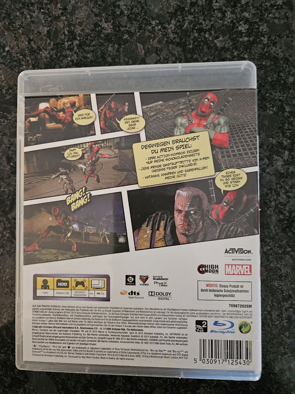 Giochi: Marvels Deadpool PS3 CIB  – Usato da Schaffhausen venduto da Aserdus 1