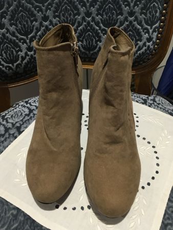 Stiefel Stiefeletten Gr. 39 ECHT LEDER - NEU!!!