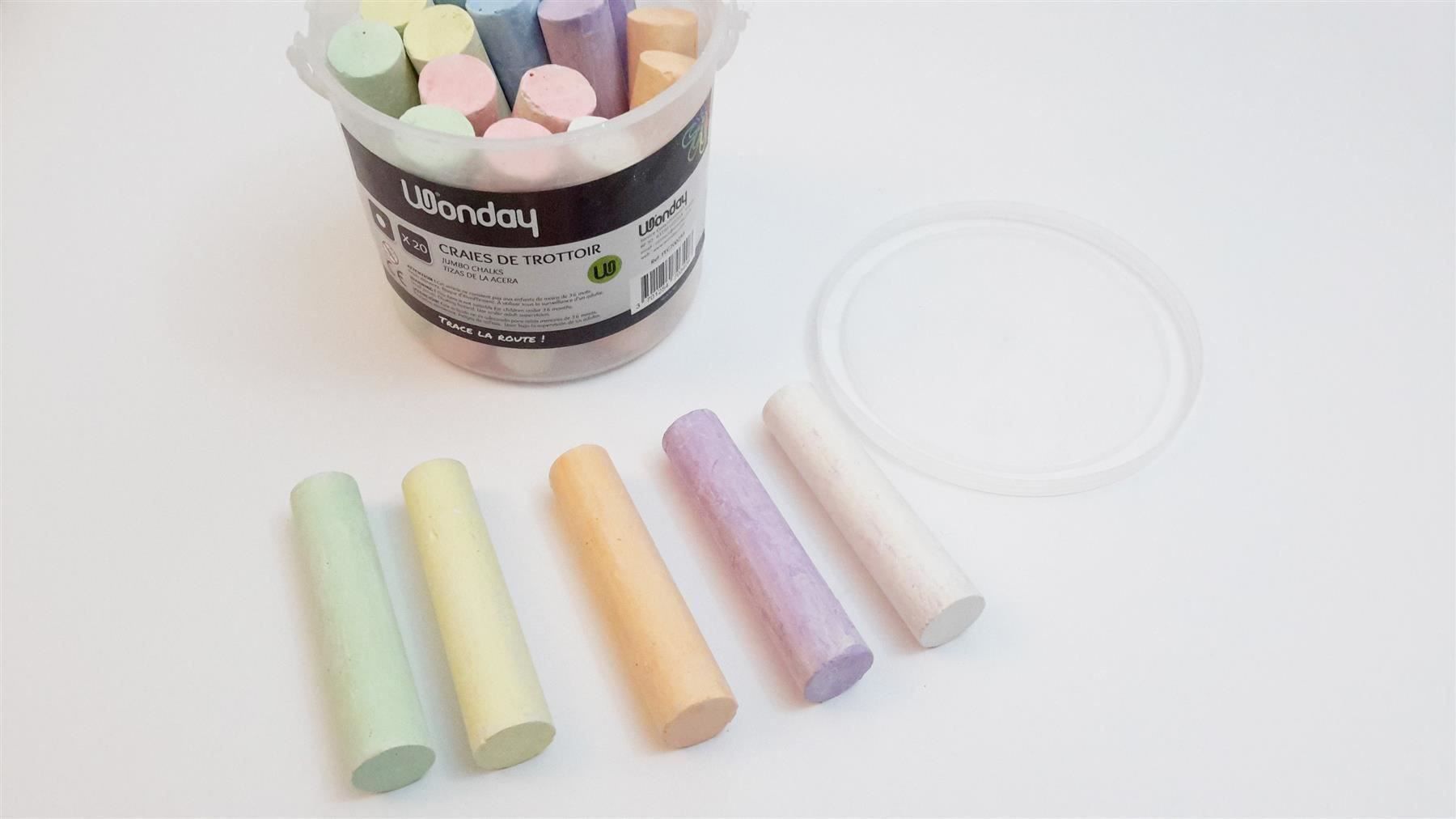 Farben: Straßenmalkreide, Kreide, 20x in Eimer – Neu und originalverpackt aus St. Gallen von cointec 6