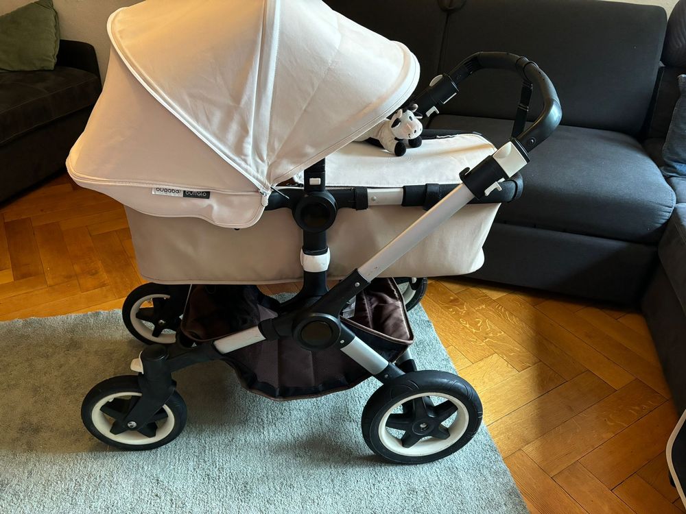 Bugaboo Buffalo Landau Poussette Beige d occasion Kaufen auf Ricardo