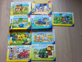 Puzzle Sammlung ab 3+