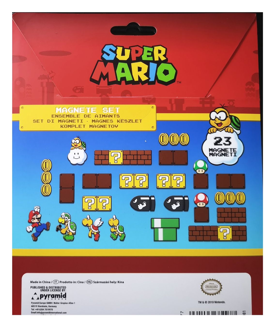 Magnete: Super Mario - 23 Magnete Set - Neu & OVP – Neu und originalverpackt aus Bettingen von hamau2012