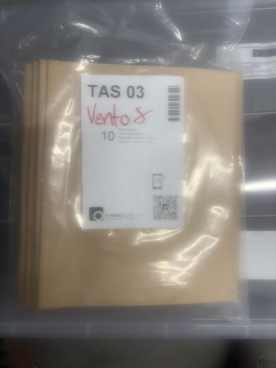 Aspirapolveri & Accessori: TASKI Vento 8 Staubsaugerbeutel – Nuovo e nell'imballaggio originale da Hölstein venduto da Moserei14