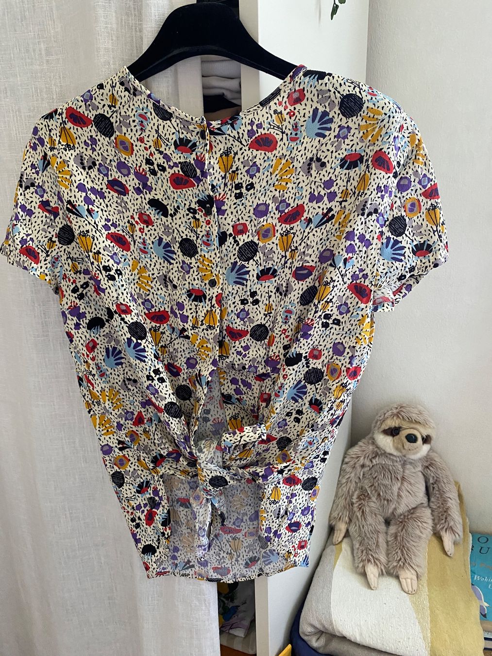 Camicette: Sommer Bluse Viskose Blumen Gr. 36/S – Usato da Schlieren venduto da Winter06 1
