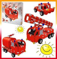 SEVA Feuerwehr 1 Baukasten (545 Teile) Steckspiel ab 4 J.