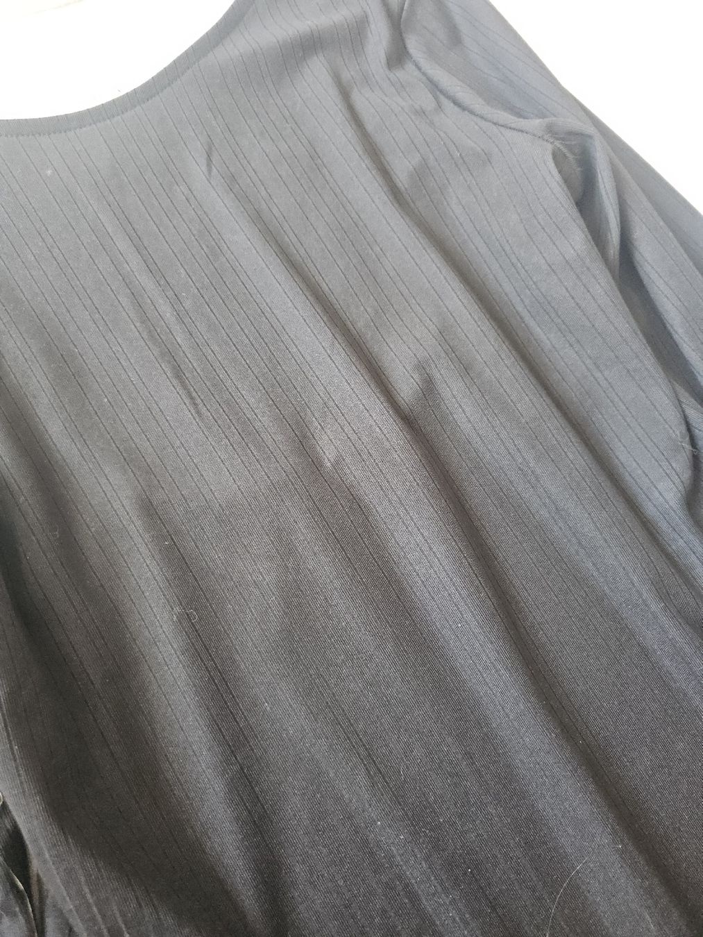 H&M Top: Pull noir manches longues, dentelle automne🍂 – Usato da Sornetan venduto da T.a333 4