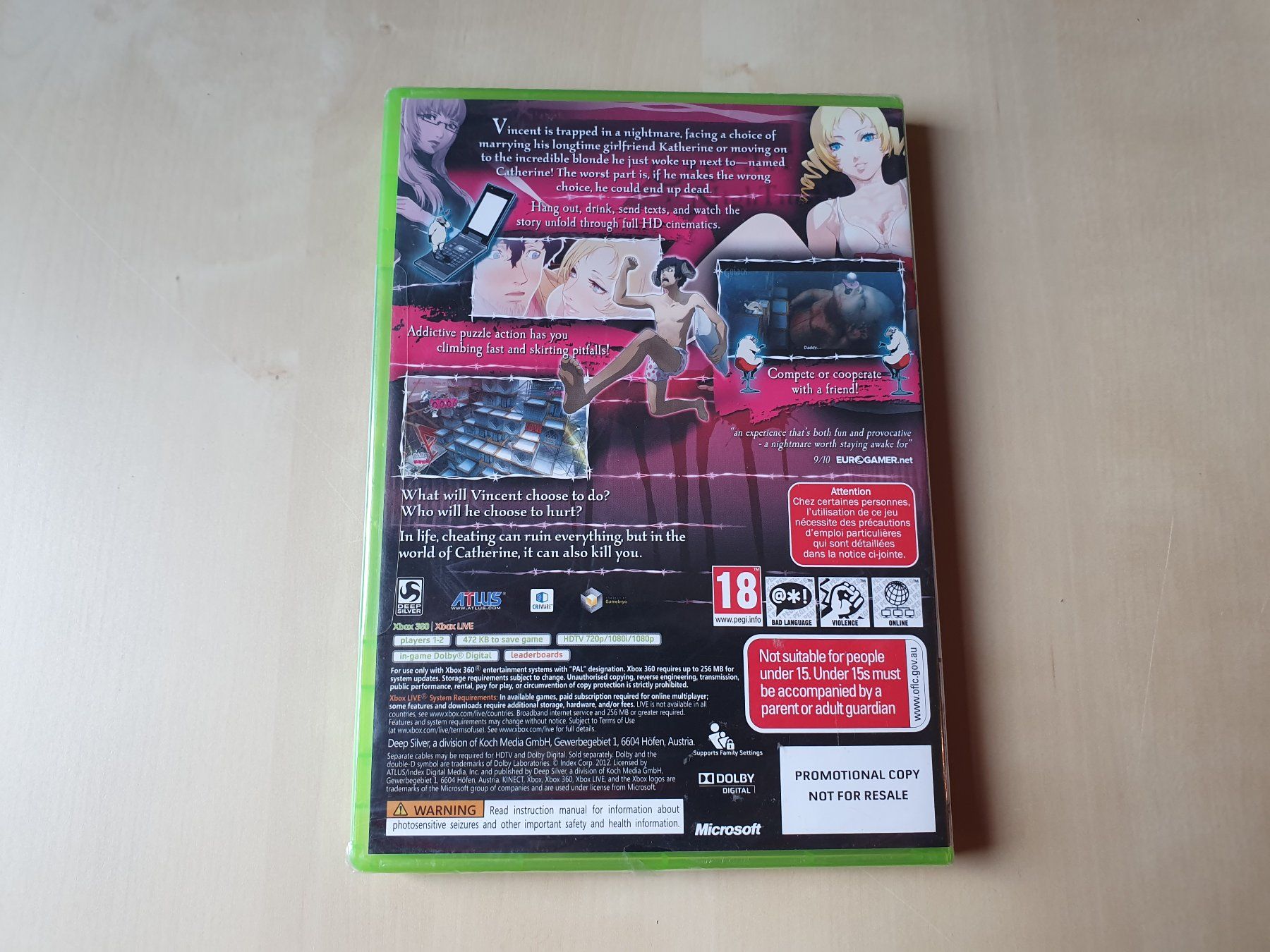 Microsoft Giochi: Catherine Promo neu und ovp – Nuovo e nell'imballaggio originale da Stansstad venduto da collectorsshop 1