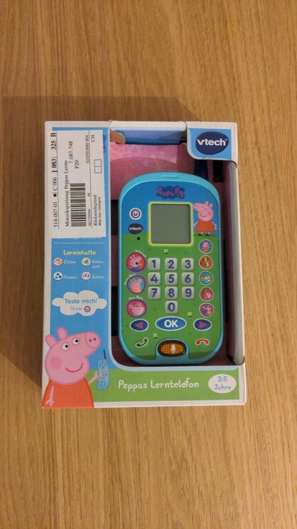 Vtech Peppa Pig Reaktionsspaß - Interaktives Lernspielzeug Mit 3 Spielmodi Für Kinder