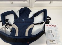 Manduca Babytrage blau mit Anleitung guter Zustand