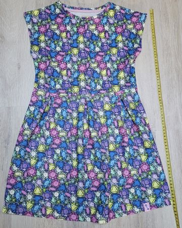 Oilly & Molly Sommerkleid Gr. 134/140 mit Juwelen-Muster top