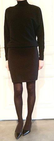 Robe noire de Versace